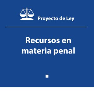 Recursos en materia penal