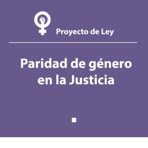 Paridad de genero en el Poder Judicial
